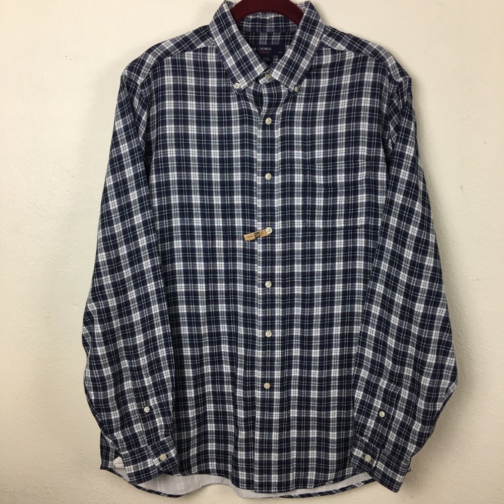 Cremieux Collection button down large plaid